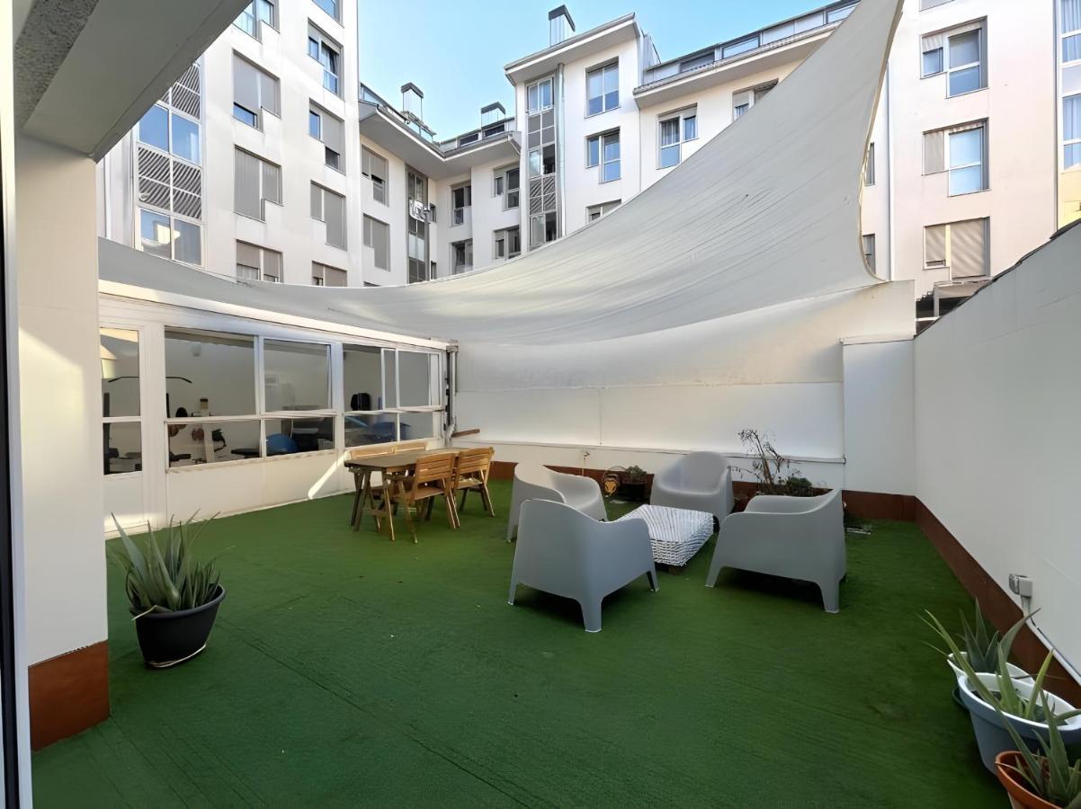 Amplio Y Moderno Piso De 4 Habitaciones Y Terraza Pontevedra Exterior photo